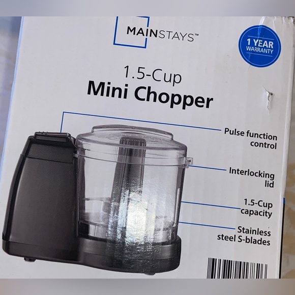 Mainstays Kitchen New In Original Boxmainstays 5 Cup Mini Food